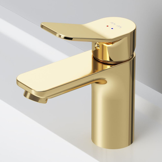 Смеситель для раковины AM.PM X.Joy F85A02199, золото, Цвет производителя: золото - фото 5