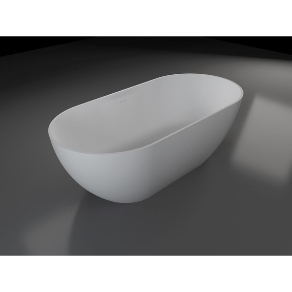 Ванна отдельностоящая Solid Surface Vincea 170x80 см VBT-4S04MW, белый матовый - фото 6
