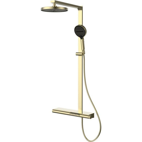 Душевая система для ванны Vincea Aspire VSFS-4AS1BG, брашированное золото - фото 