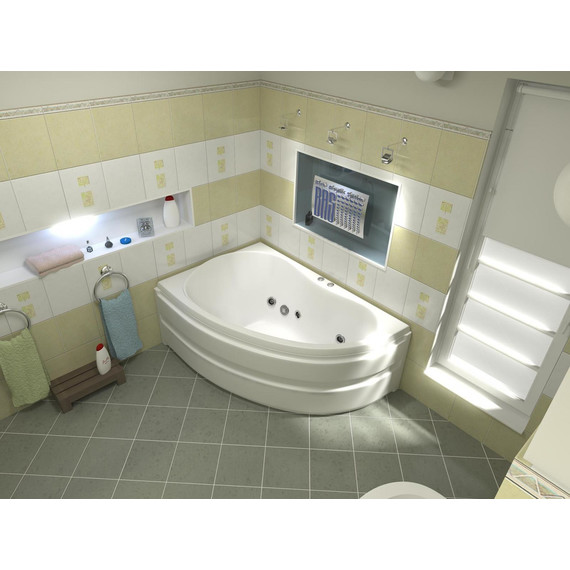 Панель фронтальная для ванны Bas Алегра 150 см L/R - фото 3