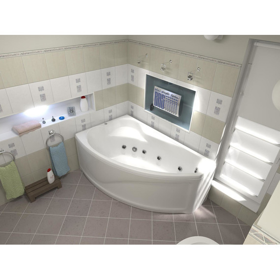 Панель фронтальная для ванны Bas Николь 170 см L/R - фото 4