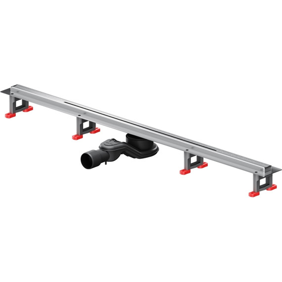 Душевой трап (лоток) 100 AM.PM MasterFlow Slim W01SC-S11-100-05SB комбинированный затвор со стальной матовой решеткой - фото 2