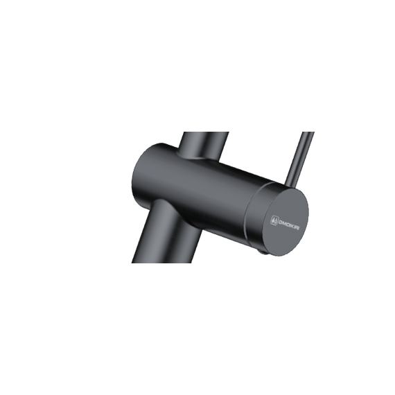 Смеситель для кухни Omoikiri Kanto-2 Plus-SB GM-R 4994460, вороненая сталь/красный - фото 3