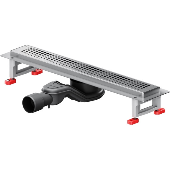 Душевой трап (лоток) 50 AM.PM MasterFlow W01SC-P11-050-01SB комбинированный затвор со стальной матовой решеткой - фото 2