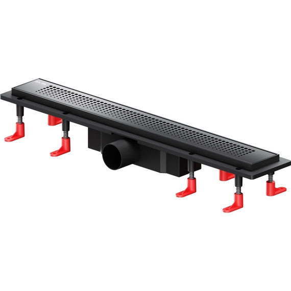 Душевой трап (лоток) 60 AM.PM PrimeFlow W02SC-P11-060-01BM комбинированный затвор с черной матовой решеткой - фото 2