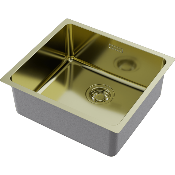 Кухонная мойка Omoikiri Tadzava 49-U/I-LG 4993263, светлое золото, Цвет производителя: светлое золото - фото 