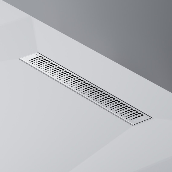 Душевой трап (лоток) 50 AM.PM MasterFlow W01SC-P11-050-01SB комбинированный затвор со стальной матовой решеткой - фото 6