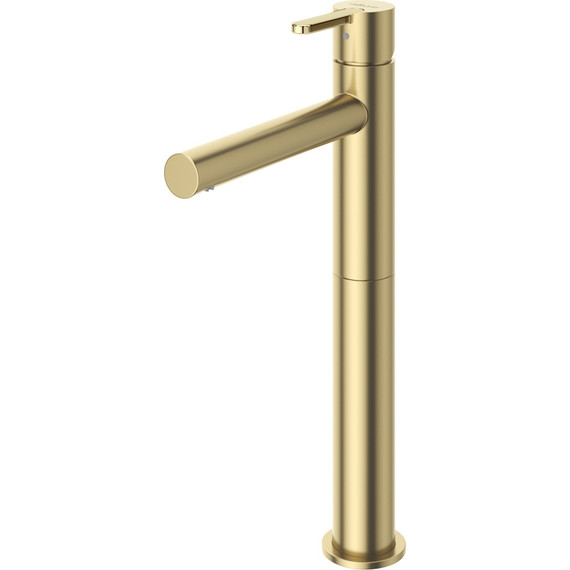 Смеситель для раковины высокий Cezares LEAF-LC1-SR, sunrise, Цвет производителя: Sunrise - фото 