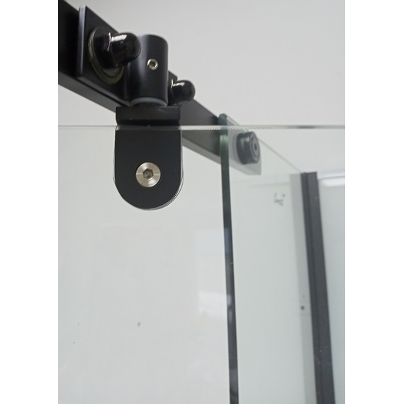 Душевая кабина CeruttiSpa 90х90 см MiMi90B, чёрный/прозрачное - фото 4