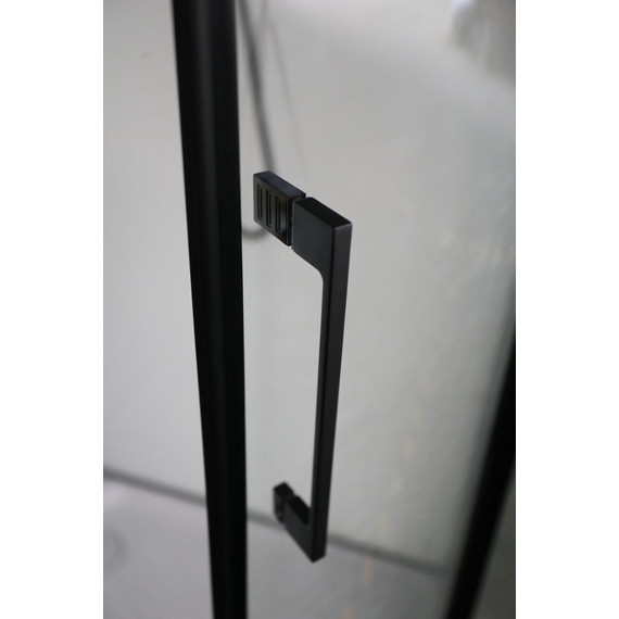 Душевая кабина CeruttiSpa 90х90 см VIVA91B, чёрный/прозрачное (безсиликоновая сборка) - фото 6