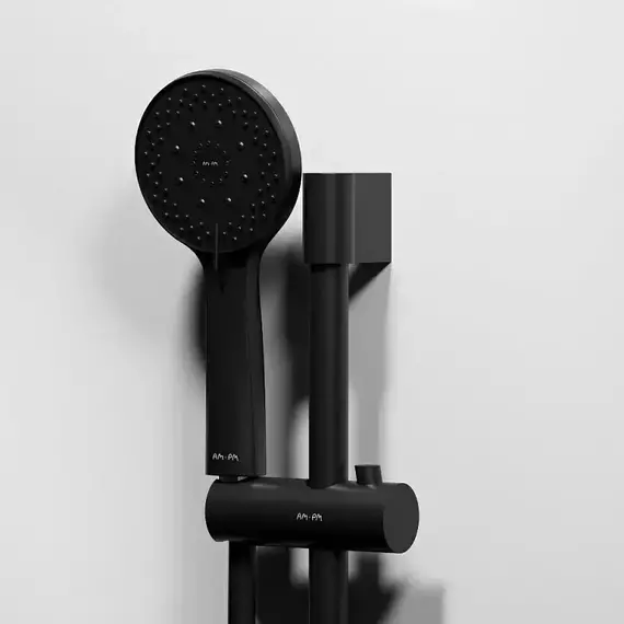 Душевая кабина Am.Pm X-Joy 90х90 см W94C-403-090BT, черный матовый/прозрачное - фото 4