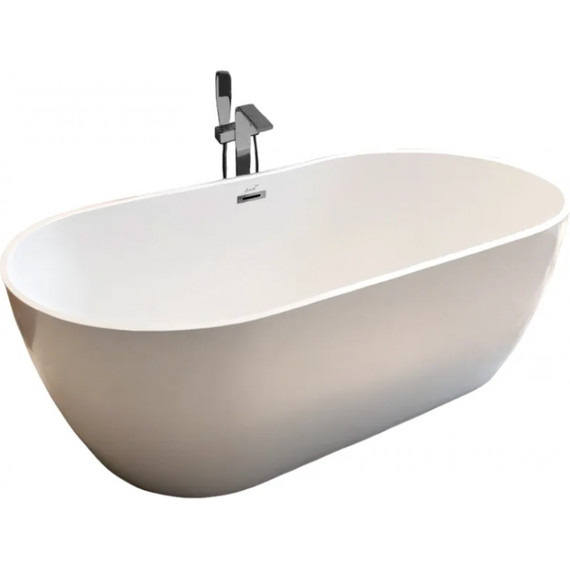 Ванна отдельностоящая CeruttiSpa 170x75 см SKYE170 CT10513 - фото 3