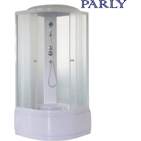 Душевая кабина Parly Effect 90х90 см EF921, белый/матовое - фото 3