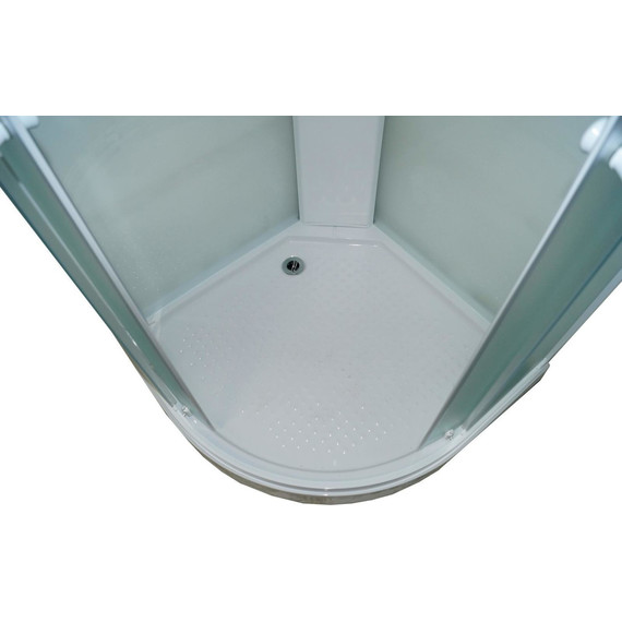 Душевая кабина Parly Effect 90х90 см EF931, белый/матовое - фото 3