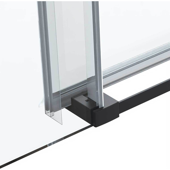 Душевое ограждение Vincea Como Soft 120x90 см VSR-1CS9012CLB (стекло 8 мм) чёрный/прозрачное - фото 4