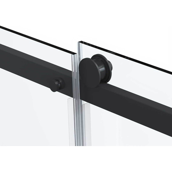 Душевое ограждение Vincea Como Soft 120x90 см VSR-1CS9012CLB (стекло 8 мм) чёрный/прозрачное - фото 6