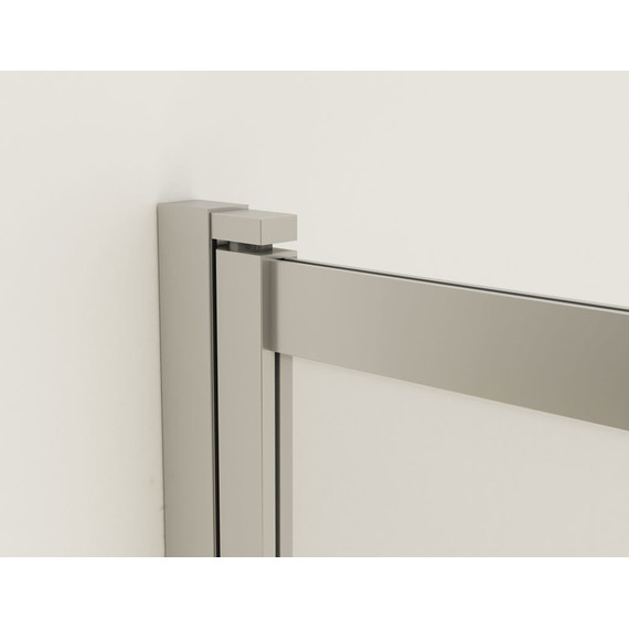 Шторка для ванны Vincea VSB-1E 100 см VSB-1E100CLG, золото/прозрачное - фото 5