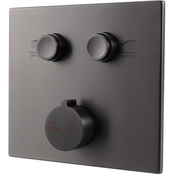 Душевая система для душа Vincea VSFW-421I4GM, вороненая сталь - фото 11