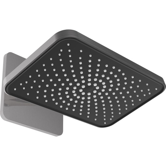 Душевая система для душа с термостатом Vincea Inspire VSFW-3I21MT4GM, вороненая сталь - фото 4