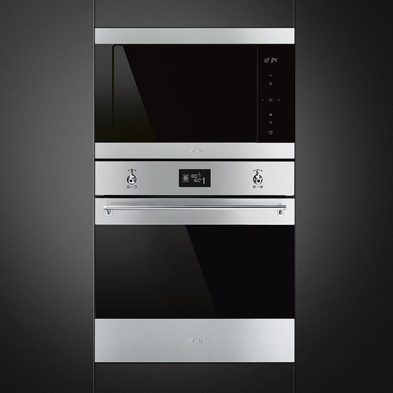 Встраиваемая микроволновая печь Smeg FMI325X - фото 4