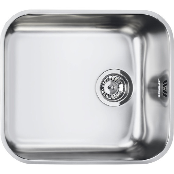 Кухонная мойка Smeg UM45 42, 0,7 мм нержавеющая сталь - фото 