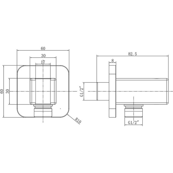Душевая система для ванны с термостатом Vincea VSFW-433TI4MB, чёрный матовый - фото 17