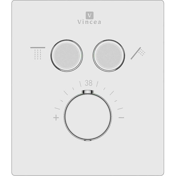 Смеситель для душа с термостатом Vincea VSCV-321T-MCH (со скрытой частью) - фото 5