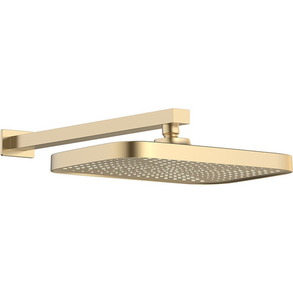 Верхний душ Vincea 325x200 мм VSHD-41CBG, золото - фото 