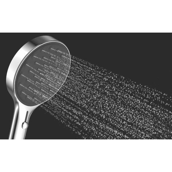 Ручной душ со шлангом Vincea VSHN-3I2HMB, черный матовый - фото 9