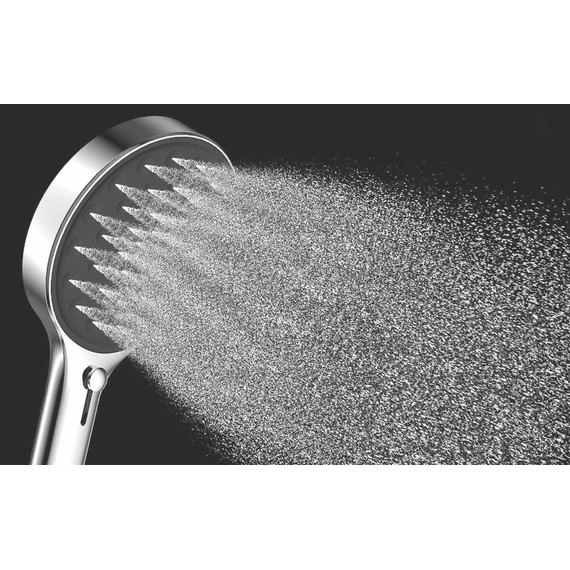 Ручной душ со шлангом Vincea VSHN-3I2HMB, черный матовый - фото 6