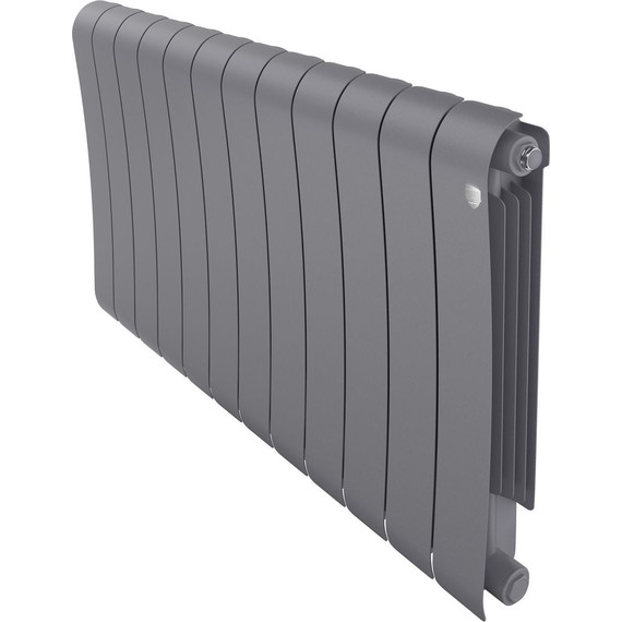 Радиатор Royal Thermo Infinity 500 Silver Satin 960х590 мм (12 секций) - фото 