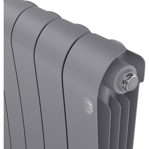 Радиатор Royal Thermo Infinity 500 Silver Satin 960х590 мм (12 секций) - фото 4