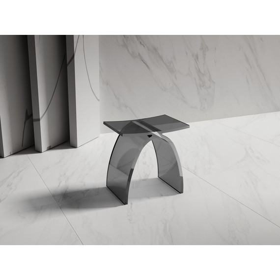 Стул для душевых кабин Abber Kristall AT1739Onyx, чёрный - фото 3