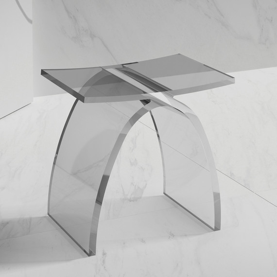 Стул для душевых кабин Abber Kristall AT1739Perle - фото 