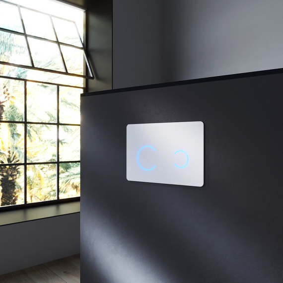 Клавиша смыва для инсталляции AM.PM Touchless Pro I0450B01 сенсорная белая - фото 2