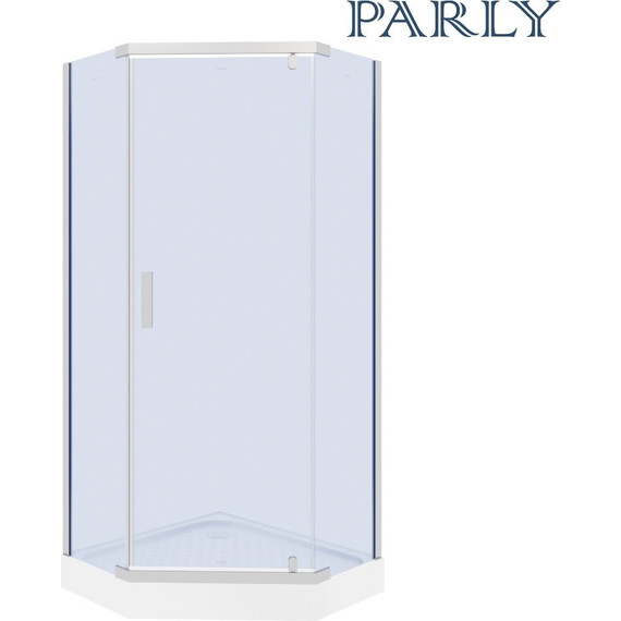 Душевое ограждение Parly 90х90 см ZPE911, хром/тонированное - фото 3