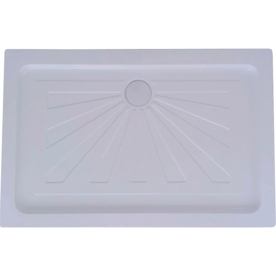 Душевое ограждение Parly 120х80 см ZQ121B, чёрный/тонированное - фото 7