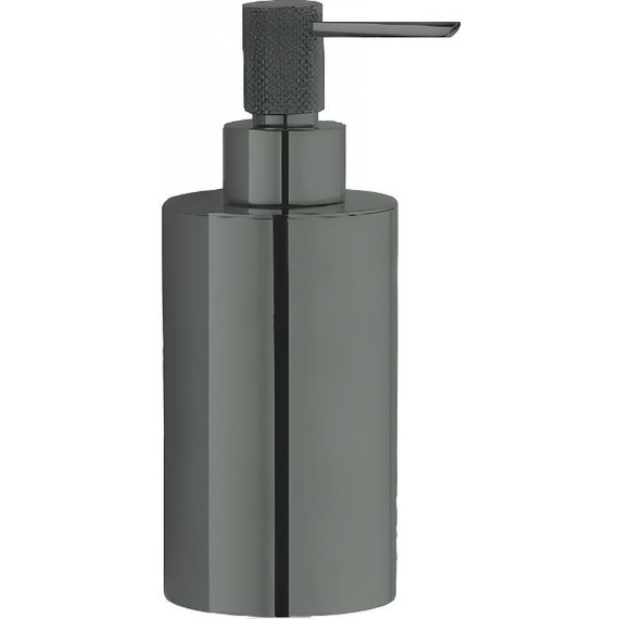Дозатор для жидкого мыла Boheme Uno 10980-SGM, shine gun metal, Цвет производителя: shine gun metal - фото 