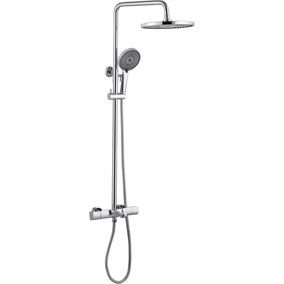 Душевая стойка с термостатом Abber Thermostat AF8516L, Цвет производителя: хром - фото 