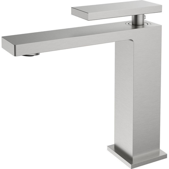 Смеситель для раковины Vincea Dice VBF-2DS1BN, сатин - фото 