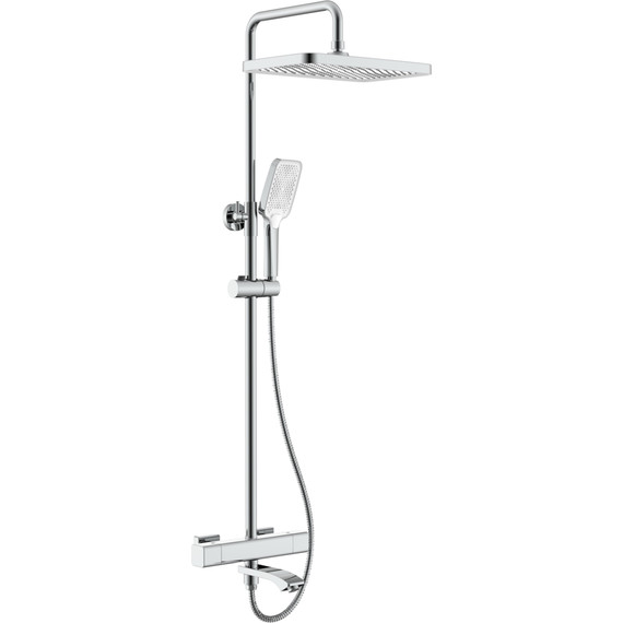 Душевая система с термостатом Raglo R01.26, хром - фото 