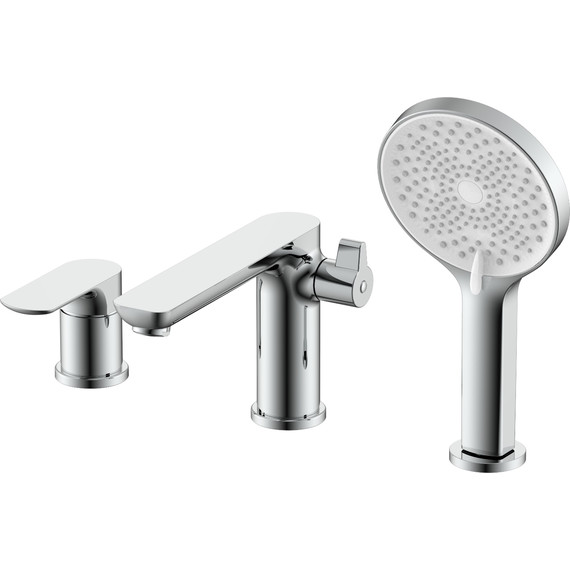 Смеситель на борт ванны Raglo R03.31, хром - фото 