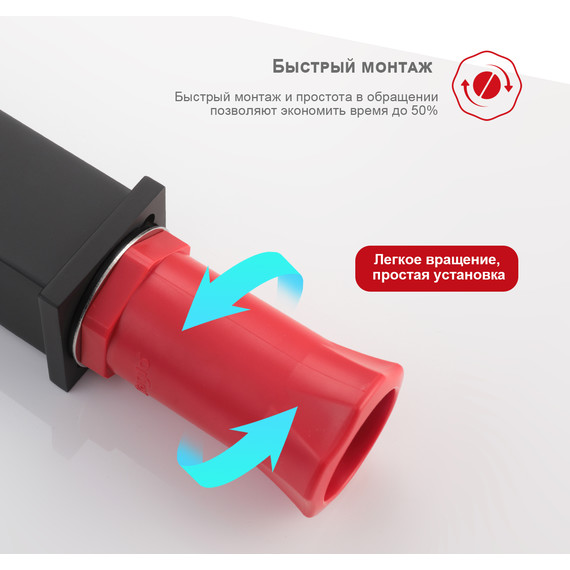 Смеситель для раковины Raglo R01.10.06, чёрный - фото 9