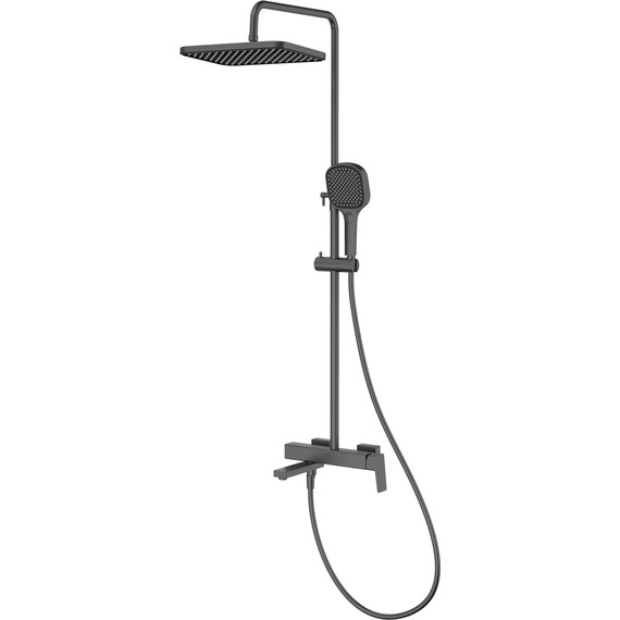 Душевая система Raglo R30.24.09, графит - фото 