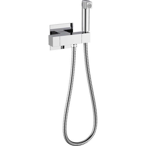 Набор для гигиенического душа с термостатом Raglo R24.56 (со скрытой частью) хром - фото 