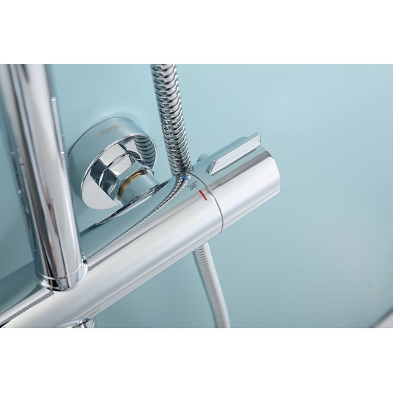 Душевая система с термостатом Raglo R20.26, хром - фото 10