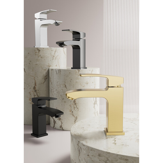 Смеситель для раковины Raglo R01.10.09, графит - фото 12