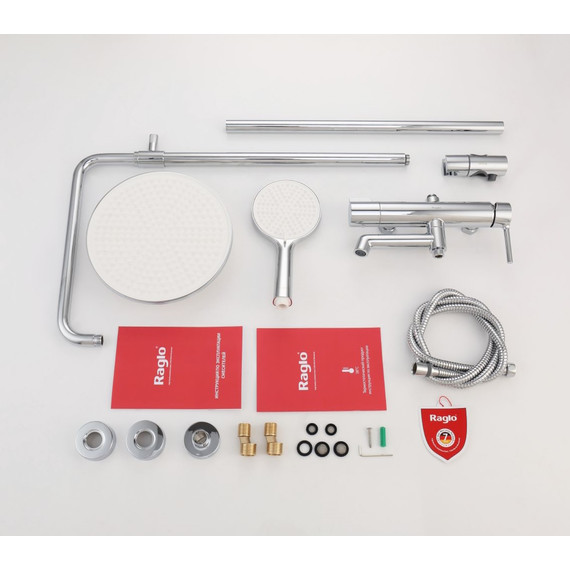 Душевая система Raglo R20.24, хром - фото 12