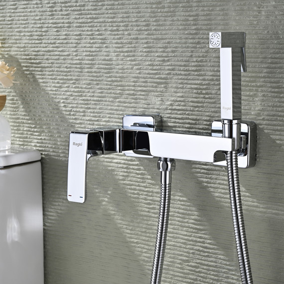 Набор для гигиенического душа Raglo R01.51, хром - фото 4