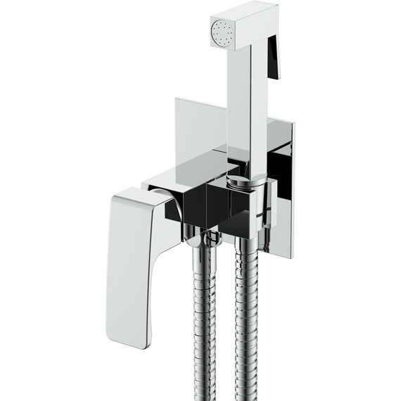 Набор для гигиенического душа Raglo R01.52 (со скрытой частью) хром - фото 